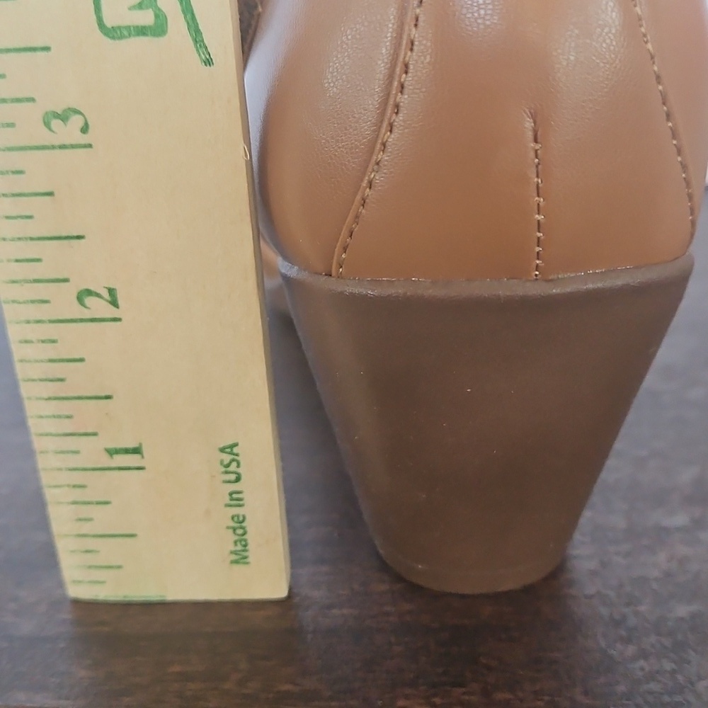 Easy Spirit Women's Tan Brown Mary Jane Block Heels - Picture 7 of 8
